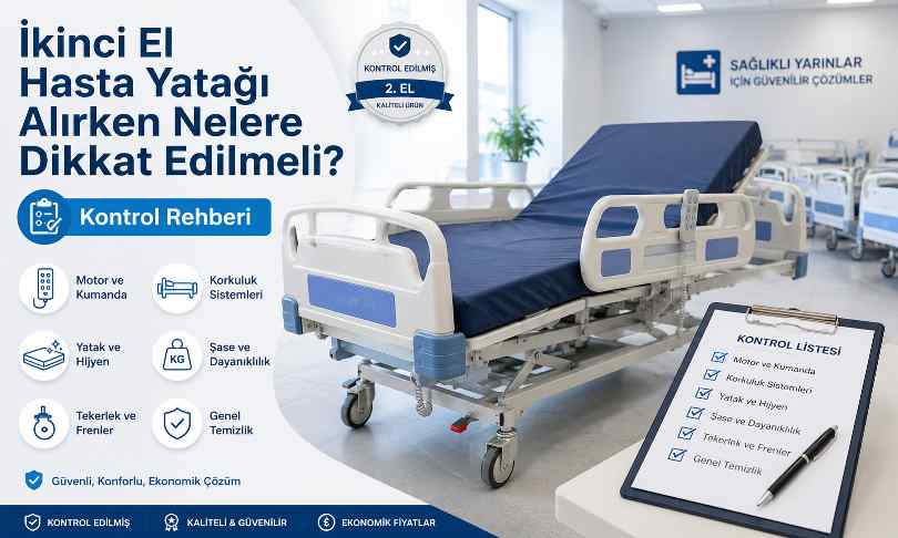 İkinci El Hasta Yatağı Alırken Nelere Dikkat Edilmeli