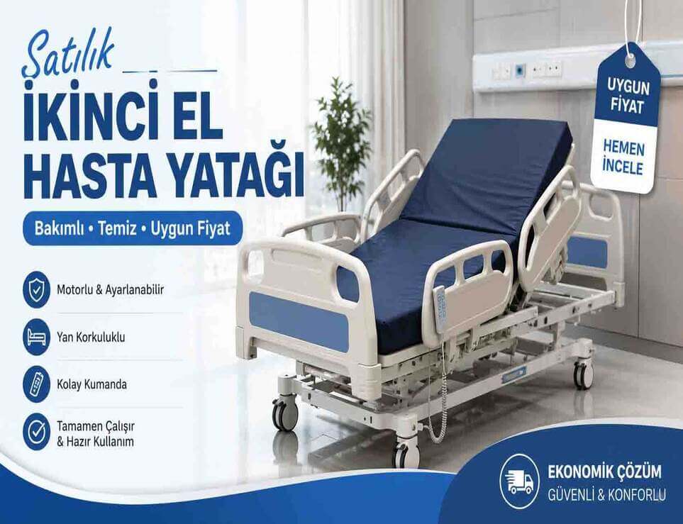 Satılık İkinci El Hasta Yatağı
