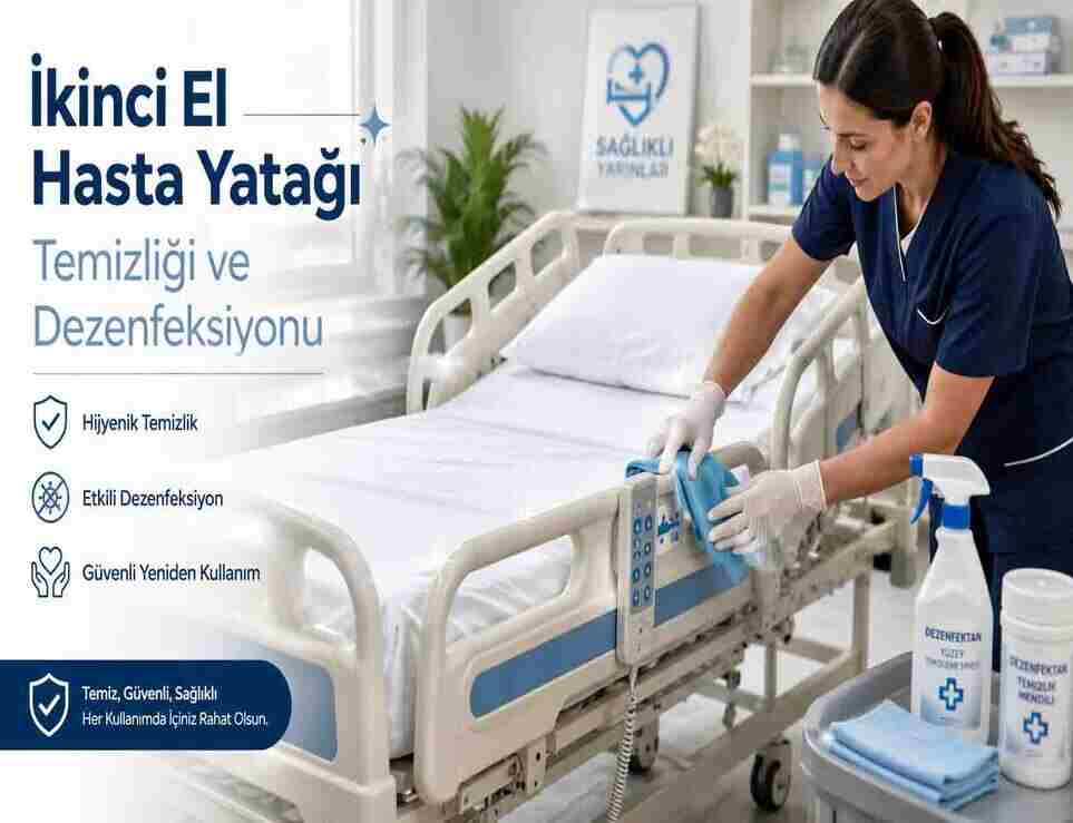 İkinci El Hasta Yatağı Temizliği Ve Dezenfeksiyonu