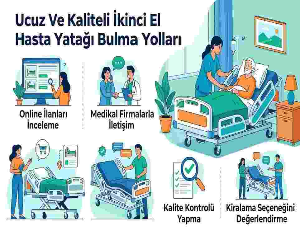 Ucuz Ve Kalite İkinci El Hasta Yatagi Bulma Yollari
